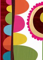 Tree-Free Greetings Collage Modern Birthday Cards, 2 Card Set, Multicolored (12227)