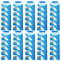 Eunicell CR1620 5009LC Lithium Blister Pack 3V 3 Volt Coin Cell Batteries (50 pcs)