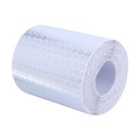 Akozon High Intensity Reflective Tape，Rollo Advertencia Fluorescente Cinta Adhesiva Reflectante Pegatina Seguridad for Trucks,Trailers,Cars