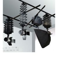72" Pro Photo Video Studio Ceiling Rail Track System Photography Pantographyd