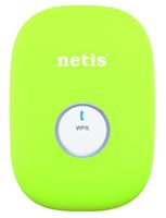 Netis E1+ 300Mbps Wireless N Range Extender, Travel Router, Wi-Fi Repeater, Green (E1+ Green)