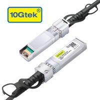 10G SFP+ DAC Cable - 10GBASE-CU Passive Direct Attach Copper Twinax SFP Cable for Cisco SFP-H10GB-CU3M, Meraki MA-CBL-TA-3M, D-link, Supermicro, Netgear, 3m