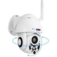 Wireless PTZ Security IP Camera Outdoor, Anspo HD 1080p WiFi Pan Tilt Zoom Dome Camera Indoor Homes, Night Vision Two Way Audio Motion Detection CCTV Surveillance Cam IP66 Weatherproof