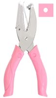 Jeemitery 1/16 Inch Small Mini Tiny Shaped Circle Metal Single Handheld Hole Paper Punch Punchers with Soft-Handled for Tags Clothing Ticket