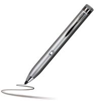 Navitech Silver Mini Fine Point Digital Active Stylus Pen Compatible with The Motorola Moto G5
