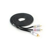 DB Link Ultraflex UFMAV3 3-Feet Metal A/V RCA Cables