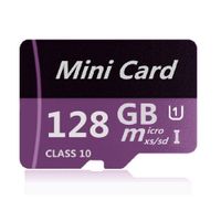BERGUF 128GB Micro Card SDXC Class 10 Memory Card with Adapter High Speed Memory Card TF Card