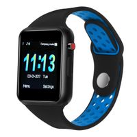 Smart Watches,SUNETLINK Touch Screen Bluetooth Smart Watch,Sport Smart Fitness Tracker Wrist Watch with Camera,Sweatproof Smart Watch with SIM TF Card,Smart Watches for Men Wome (Blue Black Color, M3)