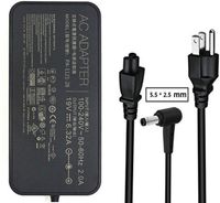 120W AC Charger Fit for Asus Rog GL502VT GL502V GL502 Q550LF N550JV N56V GL551JM GL552VW N750 ADP-120RH B PA-1121-28 Laptop Power Adapter Supply Cord