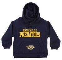 OuterStuff NHL Infant and Toddler's Fleece Hoodie, Nashville Predators 12 Months