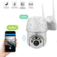Hikity PTZ Wireless Security Camera Outdoor Indoor Surveillance Bullet Camera WiFi IP Camera With FHD 1080P 1080P, IP66 Weatherproof, Night Vision, 2-Way Audio, Motion Detection Alarm IP Remote Intell