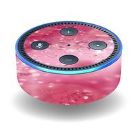 MightySkins Skin Compatible with Amazon Echo Dot (2nd Generation) wrap Cover Sticker Skins Pink Diamonds