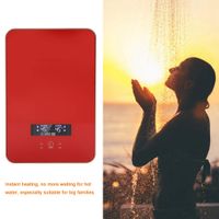Jacksking Tankless Water Heater, 220V 8500W Tankless Instant Electric Hot Water Heater for Home Bathroom Shower, Instant Water Heater(#2)
