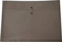 Filexec Poly Envelope, Legal Size, Side Load, Smoke (Pack of 6) (50065-15100)