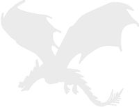 hBARSCI Flying Dragon Vinyl Decal - 5 Inches - for Cars, Trucks, Windows, Laptops, Tablets, Outdoor-Grade 2.5mil Thick Vinyl - White