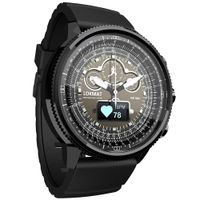 LOKMAT Smart Quartz Watch,Men Fitness Tracker with Heart Rate,Sleep Monitor,Pedometer,Remote Camera,Call/SMS Reminder,IP68 Waterproof Smartwatch for Android and iOS