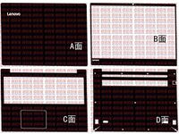 Special Laptop Black Carbon fiber Vinyl Skin Stickers Cover Guard for Lenovo Ideapad 720-15ISK 720-15ikb 720 15.6''