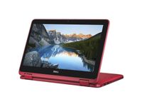2018 Dell Inspiron 11.6" HD Touchscreen 2 in 1 Laptop Computer, AMD Dual-Core A9-9420e up to 2.9GHz, 8GB DDR4, 500GB HDD, WiFi, Bluetooth 4.0, USB 3.1, HDMI, MaxxAudio, Red, Windows 10
