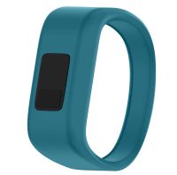 QGHXO Band for Garmin Vivofit Jr/Vivofit Jr. 2, Soft Silicone Replacement Watch Band Strap for Garmin Vivofit Jr/Vivofit Jr. 2 Activity Tracker, Small, Large (Slate, Small: 5.7")
