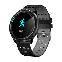 Jennyfly Fitness Tracker, 1.3 inch Color Screen Bluetooth Living Waterproof Men Women Sport Bracelet with Heart Rate/Blood Pressure/Sleep Monitor Running Watch Compatible for iOS/Android - Gray
