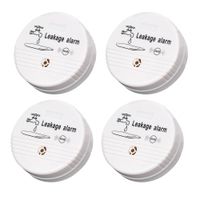 Wireless Water Leak Sensor Alarm - WER 90db Loud Buzzer, Longer Alarm Detection for Your Belongings (Shipped Without Battery)
