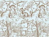 Blue Meadow Gift Wrapping Tissue Paper for Art DIY Crafts in Bulk ~ Baby Shower # 247~10 Large Sheets Size 20" x 30"