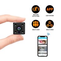 Mini Spy Camera WiFi Hidden Wireless Mini Camera，HD 1080P Spy Camera with 140 Degree Wide-Angle View, Night Vision Nanny Cam Motion Detection Home Office Security Suveillance Cameras