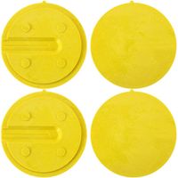 Platte River 934890, Machinery Accessories, Band Saws, Band Saw Zero Clearance Inserts (yellow), 4-pack