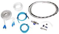 Rockville RMWK8 8 AWG Waterproof Marine/Boat Amplifier/Amp Installation Wire Kit