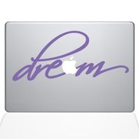 The Decal Guru 1654-MAC-13A-LAV Dream Decal Vinyl Sticker, Lavender, 13" MacBook Air