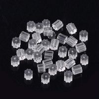 Clear Earring Backs, 500PCS Earring Stoppers, Hypo-allergenic Jewelry Accessories, Silicone