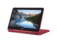2018 Flagship Dell Inspiron 11.6" Business 2 in 1 HD Touchscreen Laptop/Tablet - AMD Dual-Core A9-9420e 8GB DDR4 500GB HDD AMD Radeon R5 MaxxAudio Bluetooth 802.11bgn HDMI HD Webcam USB 3.1 Win 10-Red