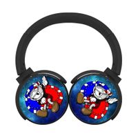 Mobile Wireless Bluetooth Cup_Hear Various Over Ear Headphones Black
