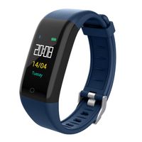 VERSUSWOLF Fitness Tracker Smart Watch Activity Tracker Sports Smart Waterproof Bracelet with Heart Rate Monitor Pedometer Sleep Monitor Calorie Step Counter Blood Pressure for Women Men Kids (blue-1)
