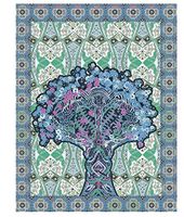 Amrita Sen Blue Tree Spiral Lined Journal 7 x 9