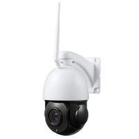 Outdoor 5MP PTZ 2.4G WiFi Wireless Security Camera Pan/Tilt 30X Optical Zoom 200ft Night Vision Onvif RTSP Two-Way Audio IP66 Weatherproof Motion Detection & E-Mail/Push Alerts AT-500PW