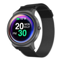 Fitness Tracker, Activity Tracker Fitness Watch with Heart Rate Monitor, Blood Pressure Monitor, IP67 Waterproof Smart Watch with Sleep Monitor, Calorie Counter, Pedometer for iOS Android,Black