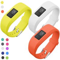 SKYLET Compatible with Vivofit 3 Vivofit JR Vivofit JR.2 Bands, Soft Silicone Replacement Bands Compatible with Vivofit 3/JR/JR.2 Accessories Bracelet with Secure Watch Buckle Kids Women Men