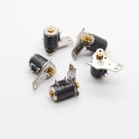 5PCs DC 3-5V 1-1500RPM Metal Dia 6mm 2 Phase 4 Wire Stepper Motor Stepping motor with output cooper gear for Canon Camera