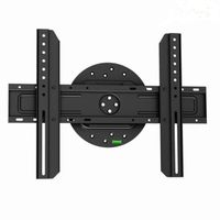Black Full-Rotation Fixed/Flat Wall Mount Bracket for JVC Emerald Series w/ Roku EM55FTR 55" inch LED HDTV TV/Television - Fixed/Flat/Rotating