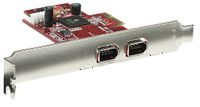 Manhattan Firewire 400 PCI Express Card - 2 Port Ext (160353)