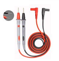 Multimeter Test Leads Banana Plug,1000V 20A Digital Multi Meter Clamp Tester Probe Test Probes Leads for Multimeter Electronic Test Leads Multimeter Accessories