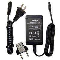 HQRP Replacement AC Adapter/Charger Compatible with Sony HandyCam HDR-CX760, HDR-CX760V, HDR-PJ710, HDR-PJ710V, DCR-HC38, DCRHC38 Camcorder with USA Cord & Euro Plug Adapter