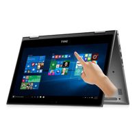 Dell i5368-10025GRY 13.3in FHD Touch 2-in-1 Laptop (Intel Core i7-6500U 2.5GHz Processor, 8 GB RAM, 256 GB SDD) Windows 10 Gray (Renewed)