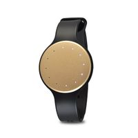 Bluetooth Smart Wrist Watch Tracker - Waterproof Multifunction LED Sports Fit Men Women Sport Running Training Fitness Gear Tracker w/ Sleep Monitor, Pedometer, Calories Burned - Pyle PSB1GL (Gold)