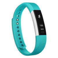 Teslasz Fitness Tracker, Sleep Monitor Calorie Counter Pedometer Sport Activity Tracker for Android and iOS Smart Phone,Silver/Teal
