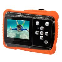Longshow Digital Waterproof Camera, Kids Underwater Action Camera Water Dust Resistant Camera with 3 Meters Waterproof 720P 12 MP for Children's Gift