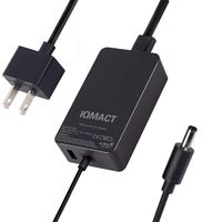 IQMACT 48W 12V 4A Power Supply Charger Compatible with Microsoft Surface Pro 3 Docking Station, Windows Laptop Tablet Dock AC Adapter Replacement with Cord 1627 3Q9-00001