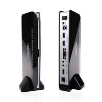 UNITEK Dual-Display USB 3.0 Universal Docking Station with HDMI (up to 2048x1152 Resolution) and VGA Outputs, RJ45 Gigabit Ethernet, Audio, 2 USB 3.0 Ports, 5V/2A Power Adapter for Windows