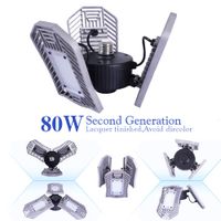 NATHOME Garage Lighting,80W Led Garage Lights 8000lm,E26 Garage Light,led Garage Ceiling Lights,Led Shop Lights,Workshop Light,Garage led Bulbs,Super Bright led Bulbs Light (Daylight, 80W"Ordinary")